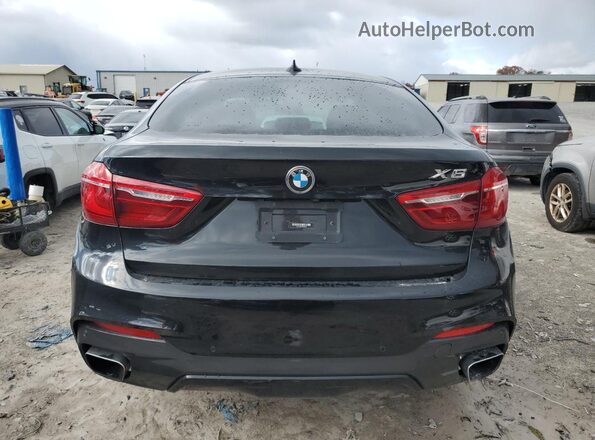 5UXKU2C50K0Z64356 2019 BMW X6 Black Vista trasera