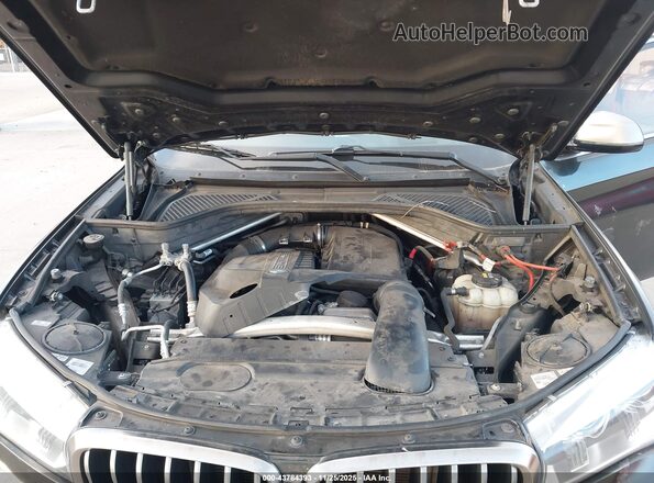 5UXKU2C53J0Z62423 2018 BMW X6 Black Հետևի տեսք
