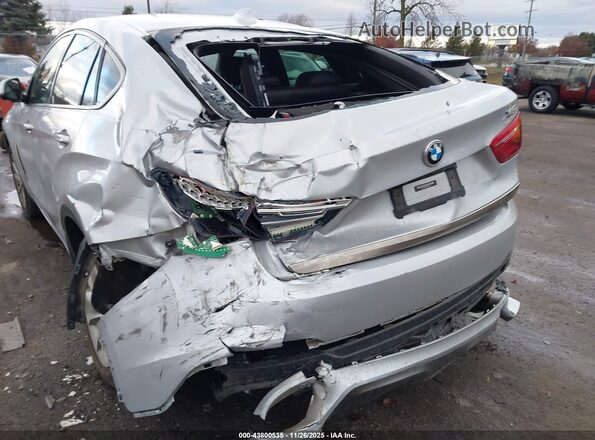 5UXKU2C53K0Z62875 2019 BMW X6 Silver Вид спереду