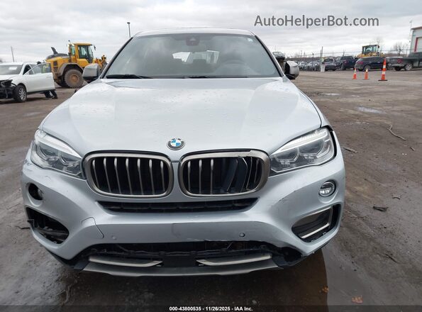 5UXKU2C53K0Z62875 2019 BMW X6 Silver Вид панелі приладів