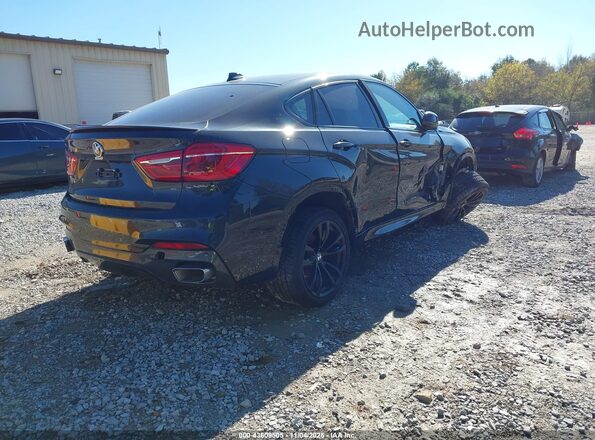 5UXKU6C58KLP60457 2019 BMW X6 Black უკანა მარჯვენა