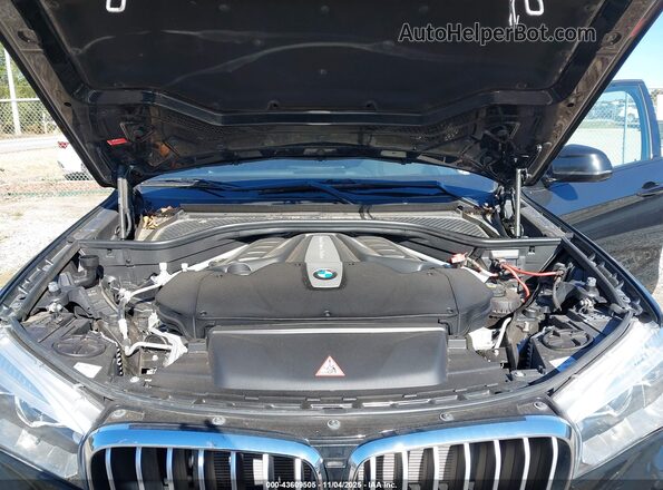 5UXKU6C58KLP60457 2019 BMW X6 Black უკანა ხედი