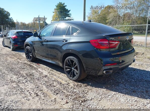 5UXKU6C58KLP60457 2019 BMW X6 Black უკანა მარცხენა