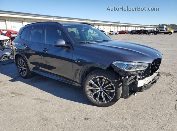 5UXTA6C00N9M88375 2022 BMW X5 Gray Front right