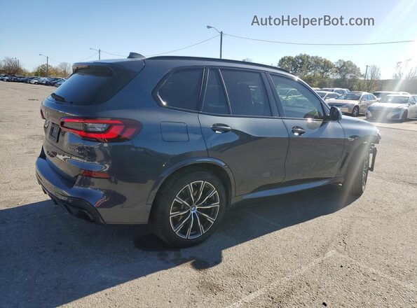 5UXTA6C00N9M88375 2022 BMW X5 Gray Rear right