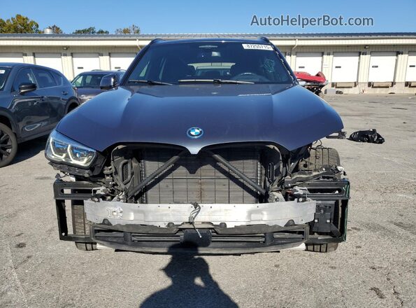 5UXTA6C00N9M88375 2022 BMW X5 Gray Front view