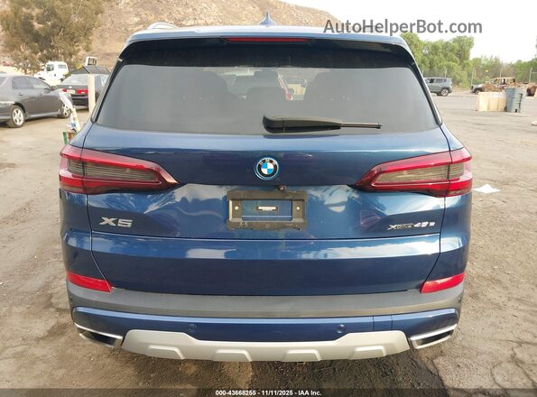 5UXTA6C09N9L13543 2022 BMW X5 Blue 