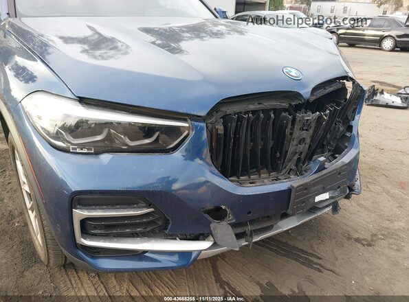 5UXTA6C09N9L13543 2022 BMW X5 Blue 