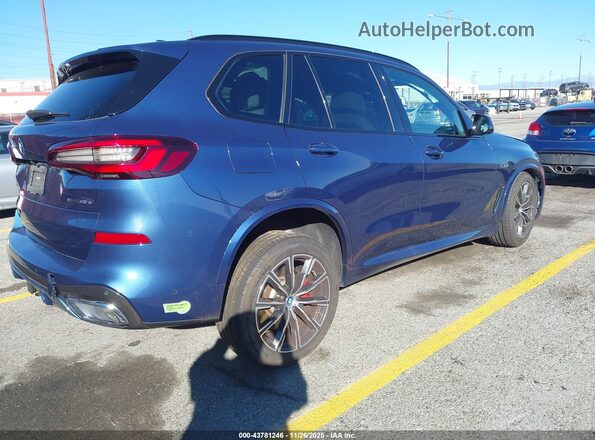 5UXTA6C0XP9R03012 2023 BMW X5 Blue Задня права чверть