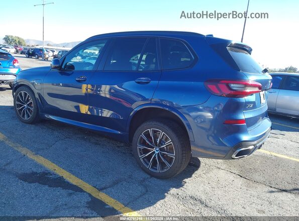 5UXTA6C0XP9R03012 2023 BMW X5 Blue Задня ліва чверть