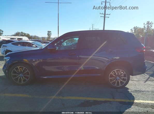 5UXTA6C0XP9R03012 2023 BMW X5 Blue 