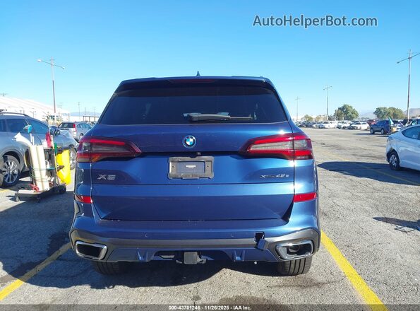 5UXTA6C0XP9R03012 2023 BMW X5 Blue 