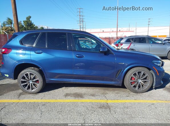 5UXTA6C0XP9R03012 2023 BMW X5 Blue Панорамний вид салону 360°