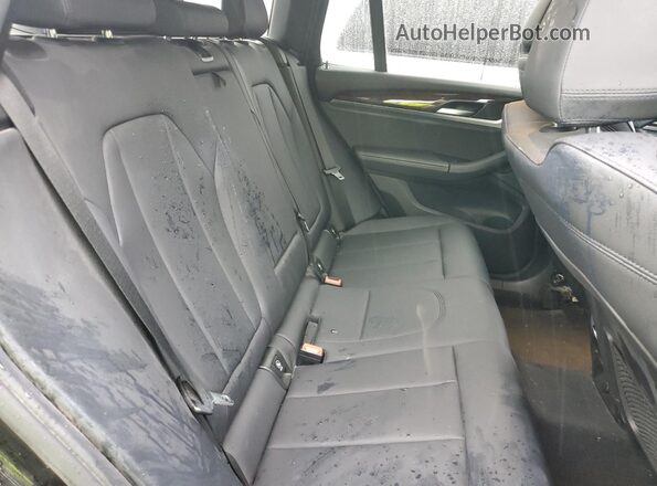 5UXTR7C52KLR49827 2019 BMW X3 Черный Вид задней части салона
