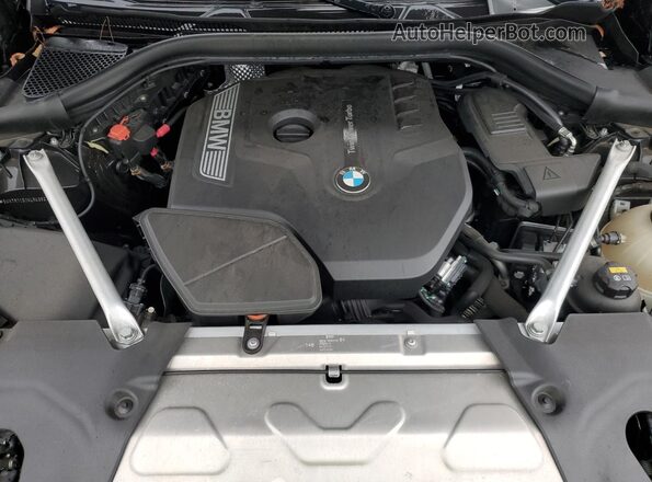 5UXTR7C52KLR49827 2019 BMW X3 Черный Вид подкапотного пространства