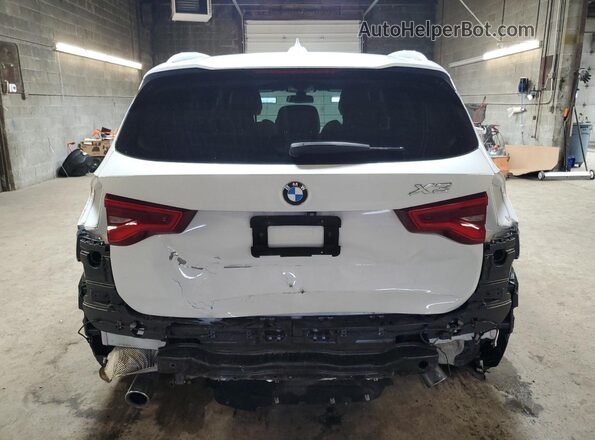 5UXTR9C50JLC72774 2018 BMW X3 White Vista trasera