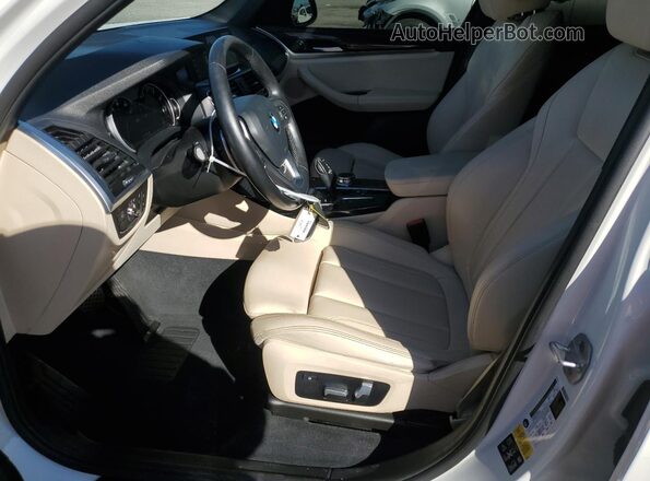 5UXTR9C53JLD66891 2018 BMW X3 White 