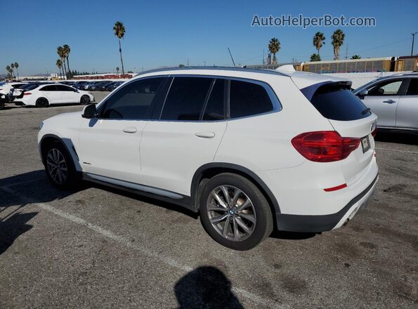 5UXTR9C53JLD66891 2018 BMW X3 White 
