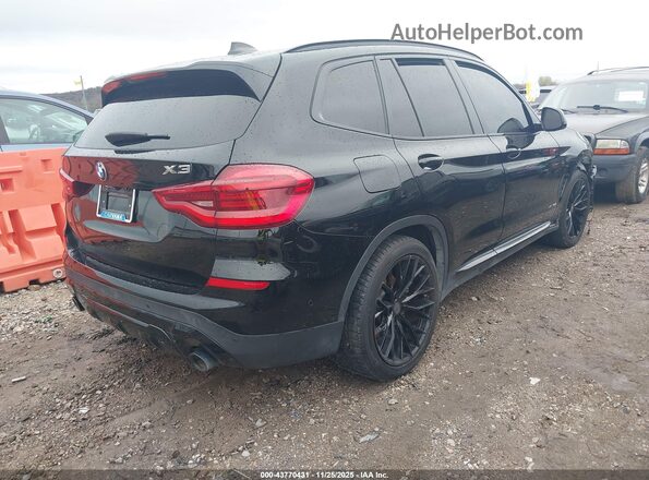 5UXTR9C59JLD57080 2018 BMW X3 Black Rear right
