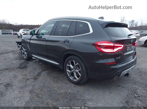 5UXTS1C02L9D35108 2020 BMW X3 Gray Հետևի ձախ
