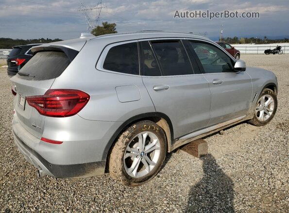 5UXTY3C00LLU72509 2020 BMW X3 Silver Trasero derecho