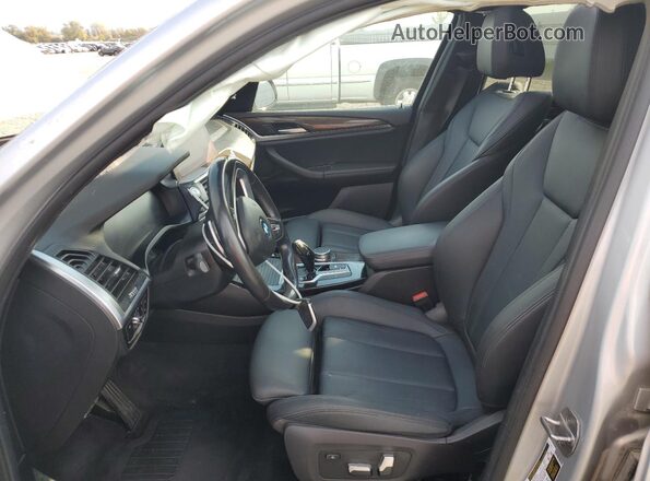 5UXTY3C00LLU72509 2020 BMW X3 Silver Vista interior delantera