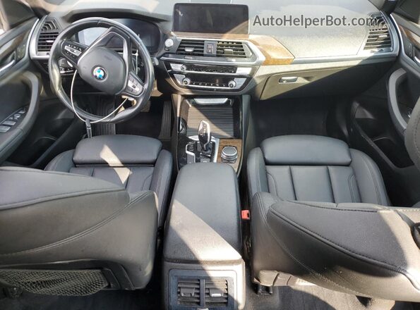5UXTY3C00LLU72509 2020 BMW X3 Silver Vista del salpicadero