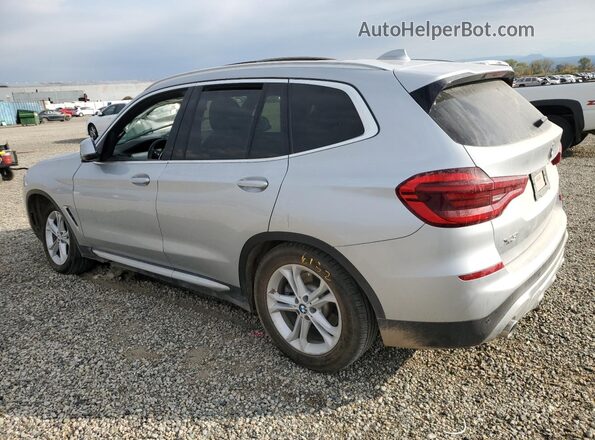 5UXTY3C00LLU72509 2020 BMW X3 Silver Trasero izquierdo