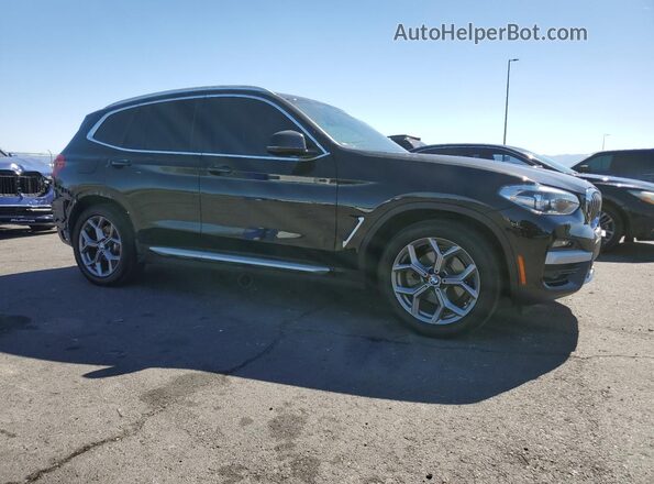 5UXTY3C01L9D47471 2020 BMW X3 Black წინა მარჯვენა