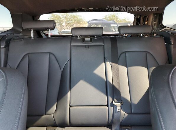 5UXTY3C01L9D47471 2020 BMW X3 Black უკანა სავარძლების ხედი