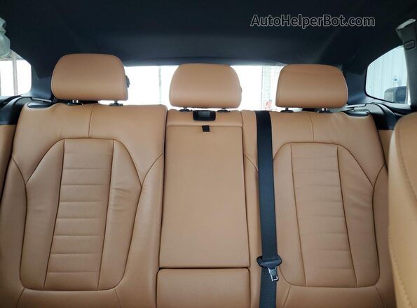 5UXTY3C04L9C23761 2020 BMW X3 White Rear seats view