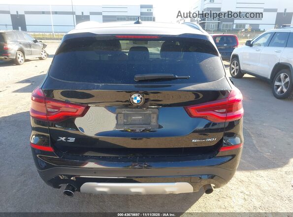 5UXTY3C08LLE55119 2020 BMW X3 Black 