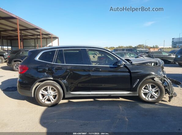 5UXTY3C08LLE55119 2020 BMW X3 Black Rear interior view