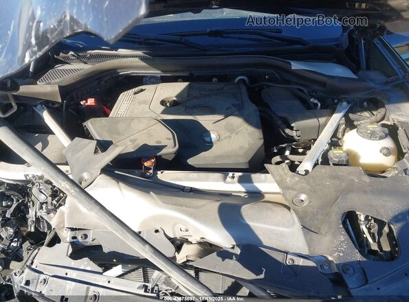 5UXTY3C08LLE55119 2020 BMW X3 Black Rear view