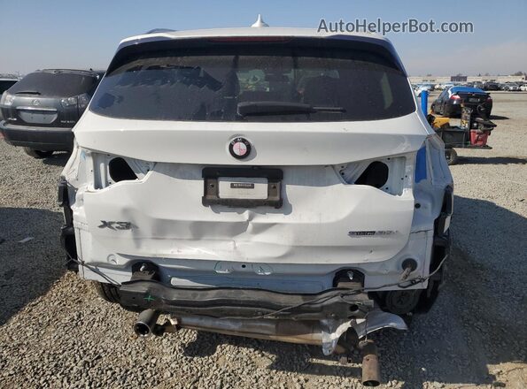5UXTY3C0XM9G01213 2021 BMW X3 White Rear view