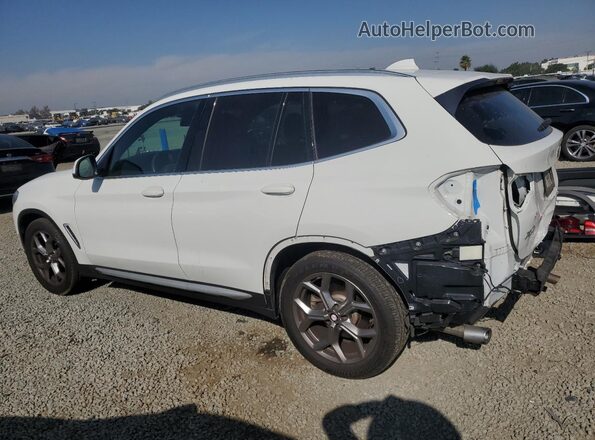 5UXTY3C0XM9G01213 2021 BMW X3 White Rear left