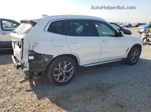 5UXTY3C0XM9G01213 2021 BMW X3 White Rear right