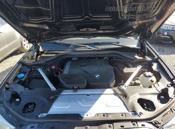 5UXTY5C00M9G98238 2021 BMW X3 Black Շարժիչի բաժամունքի տեսք