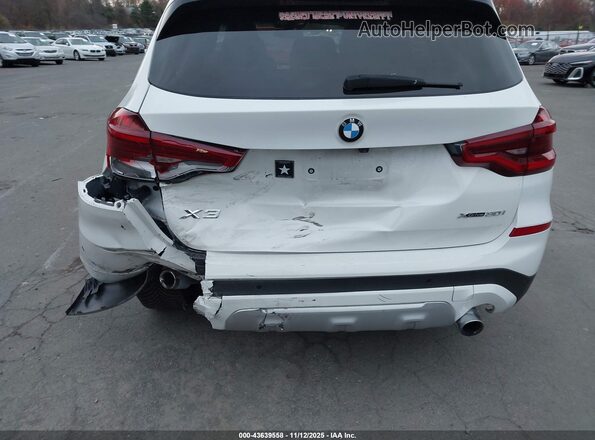 5UXTY5C01M9F44816 2021 BMW X3 White 