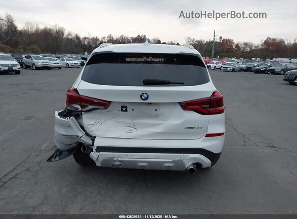 5UXTY5C01M9F44816 2021 BMW X3 White 