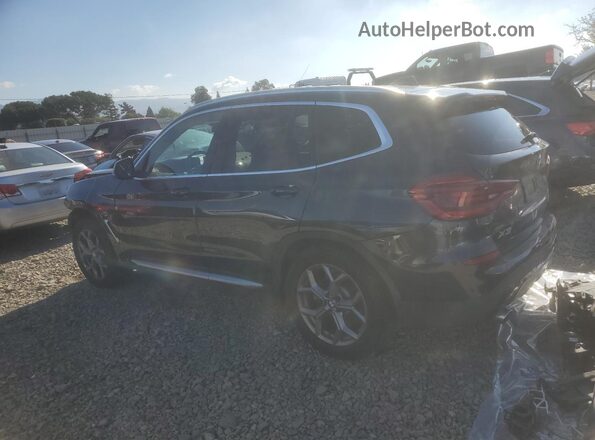 5UXTY5C03L9D09008 2020 BMW X3 Charcoal Rear left