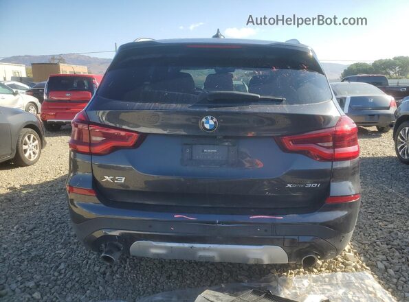 5UXTY5C03L9D09008 2020 BMW X3 Charcoal Rear view