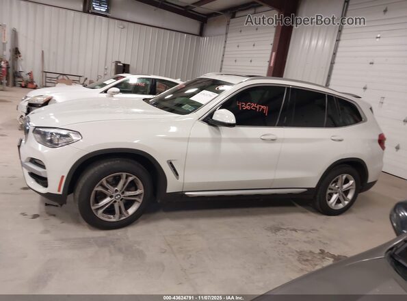 5UXTY5C03M9G46053 2021 BMW X3 White 