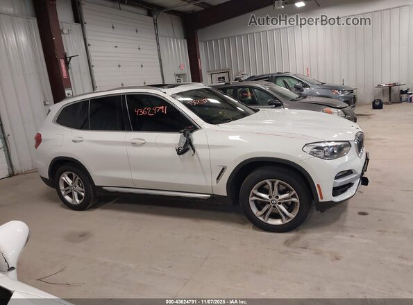 5UXTY5C03M9G46053 2021 BMW X3 White 