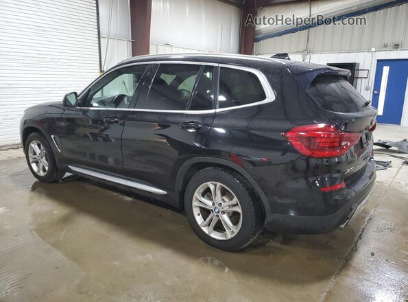 5UXTY5C06LLT36817 2020 BMW X3 Black Rear left