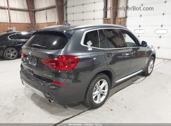 5UXTY5C08L9C46102 2020 BMW X3 Gray Trasero derecho