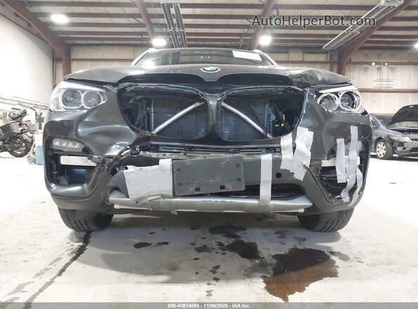 5UXTY5C08L9C46102 2020 BMW X3 Gray Vista frontal