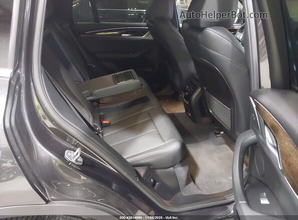 5UXTY5C08L9C46102 2020 BMW X3 Gray Vista de la etiqueta del VIN