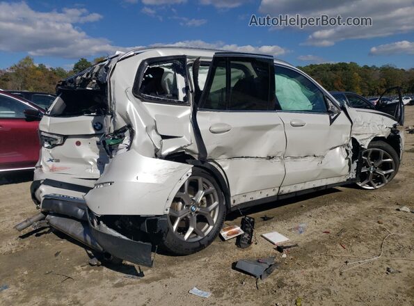 5UXTY5C09LLE57778 2020 BMW X3 White Задня права чверть