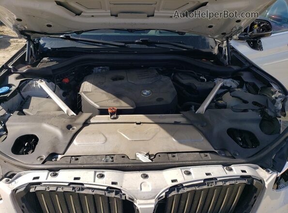 5UXTY5C09LLE57778 2020 BMW X3 White Вид підкапотного простору